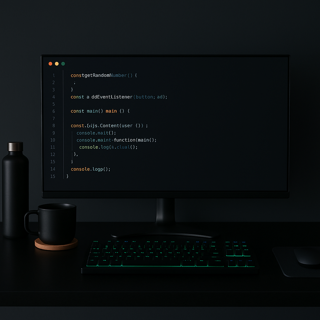 Desarrollo web responsivo - Mockup de diseño web moderno